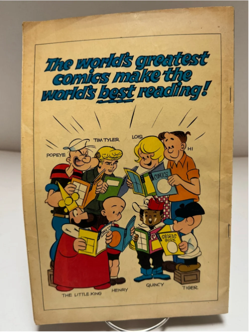 QUINCY R-05 with LITTLE GUY and HENRY 1973 comic book